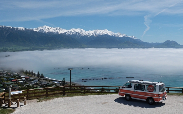 Hippie campers Nieuw Zeeland