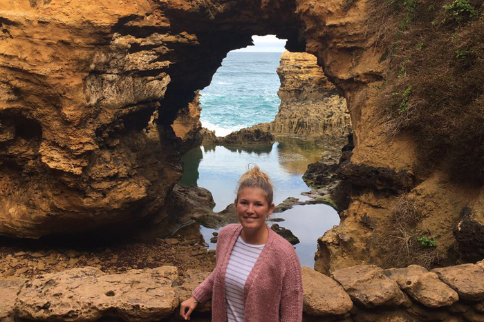 Yara op de Great Ocean Road