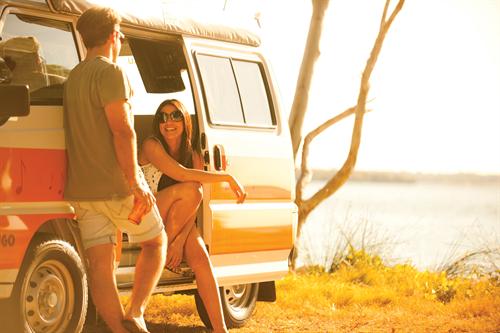 Hippie camper