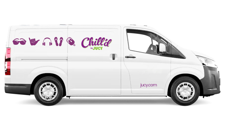 Chill'd Malibu van JUCY Chill'd Malibu van JUCY
