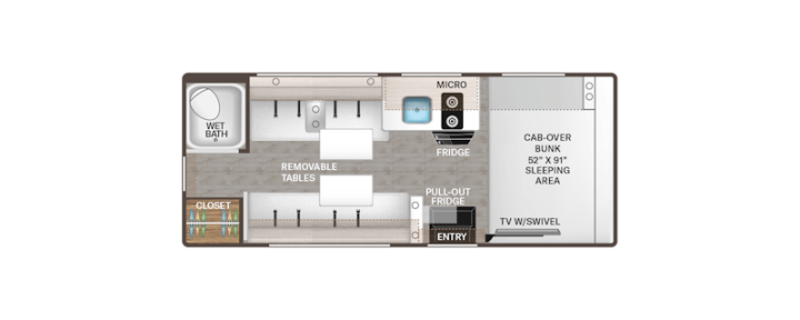 C-Small van Meridian RV C-Small van Meridian RV