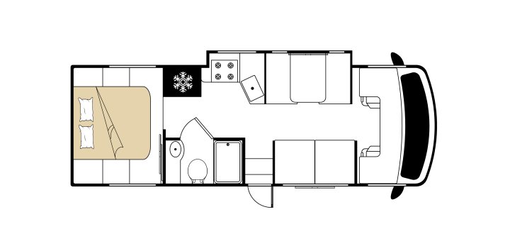 C29-31 van Road Bear RV
