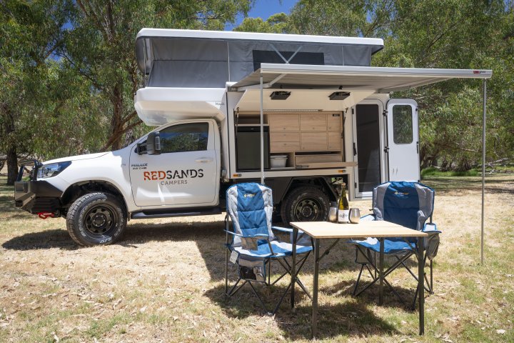 The Wanderer Luxe 4WD van RedSands Campers The Wanderer Luxe 4WD van RedSands Campers
